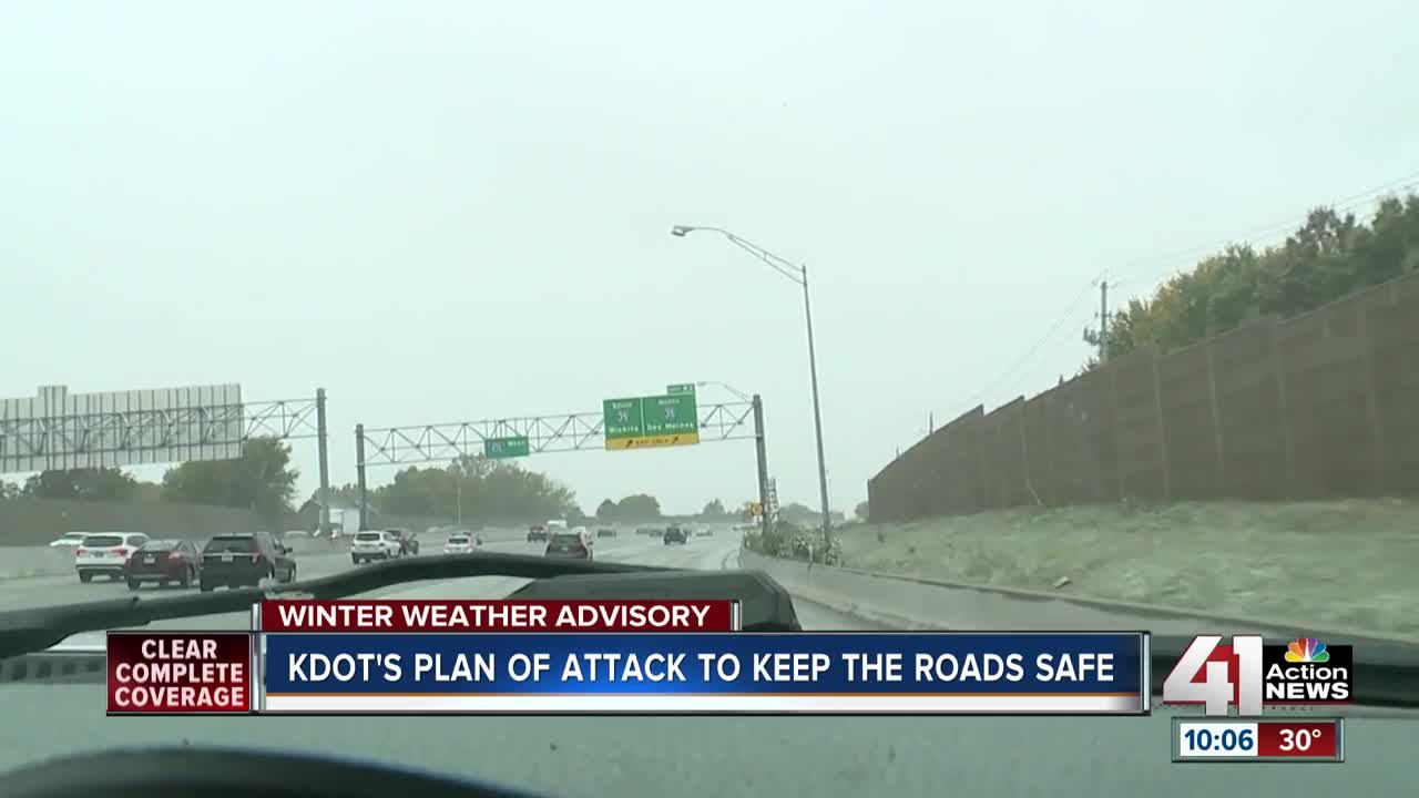 Kansas working to stay ahead of Halloween snowstorm