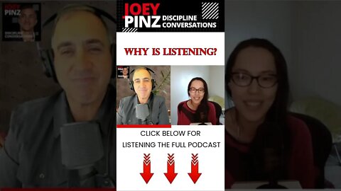 #147 Elizabeth Franz: Listening, Hearing & Mediation | Joey Pinz Discipline Conversations #shorts