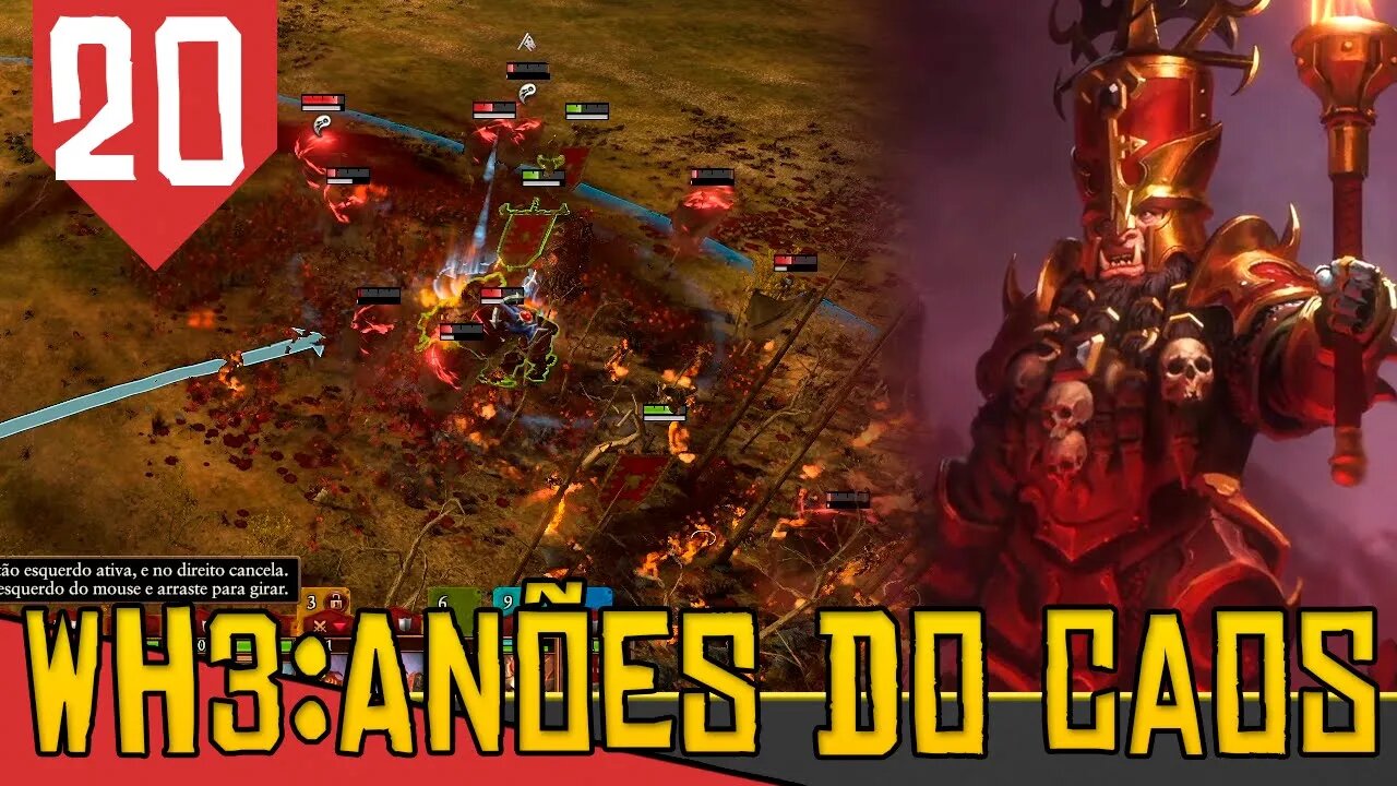 Descansem em PAZ - Total War Warhammer 3 Anões do Caos #19 [Gameplay PT-BR]