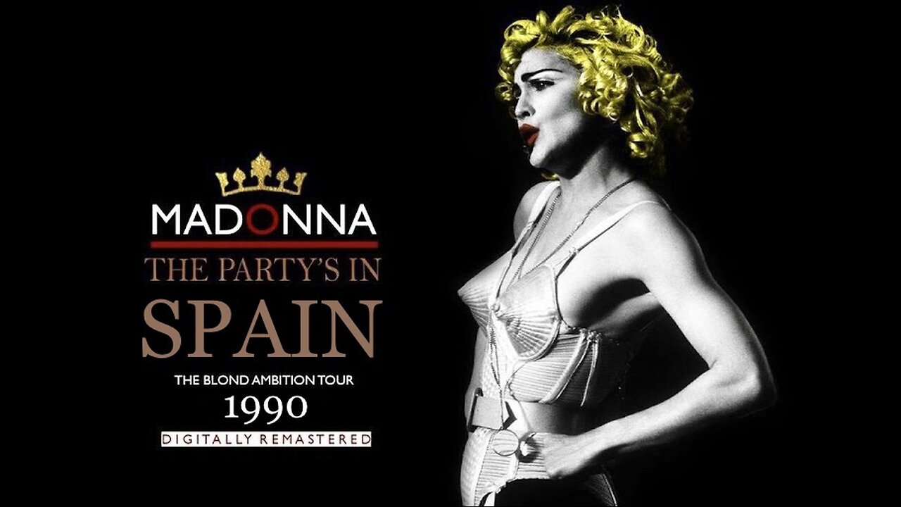 1990 Blond Ambition Tour (Spain) – Madonna | The First Concert Tour to Marry "Broadway/Theatre and Concert", Setting a Standard Responsible for Nearly Every Concert Today Looking Like Broadway—Even Before Michael Jackson or Cher.