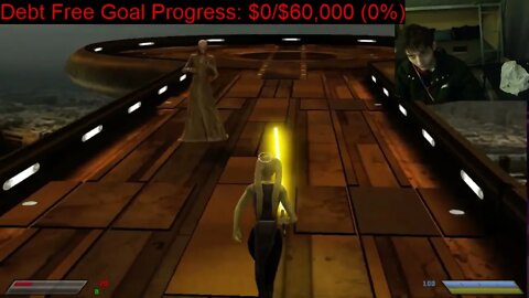 Mace Windu VS Snoke In A Battle With Live Commentary In Star Wars Jedi Knight Jedi Academy