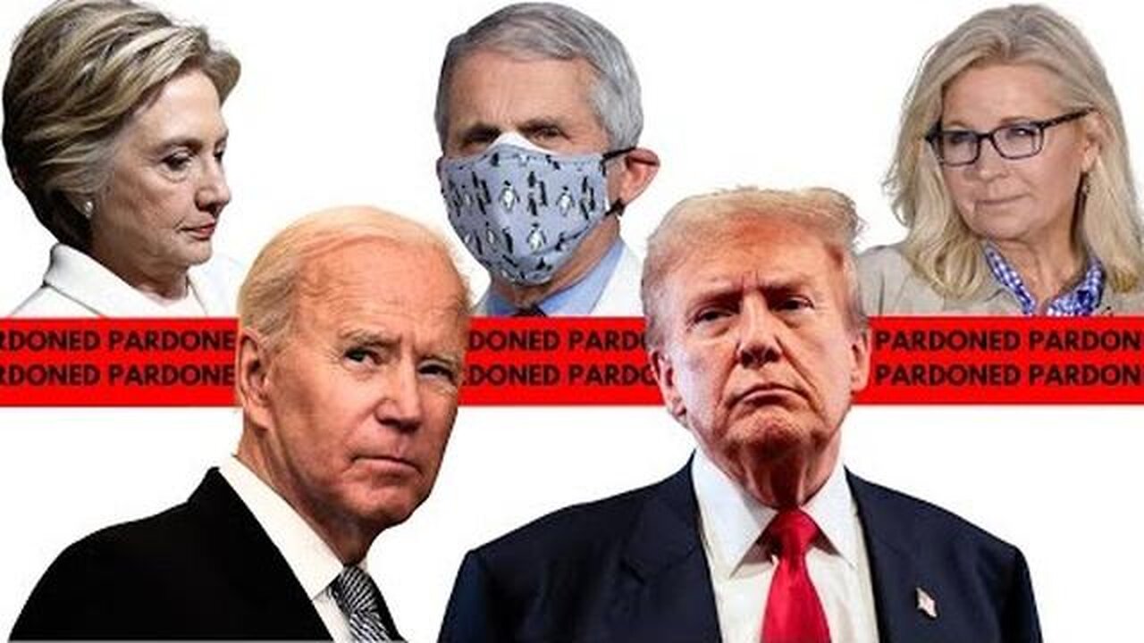 🚨 Biden's MASSIVE pardon list - Trump haters get a FREE PASS?