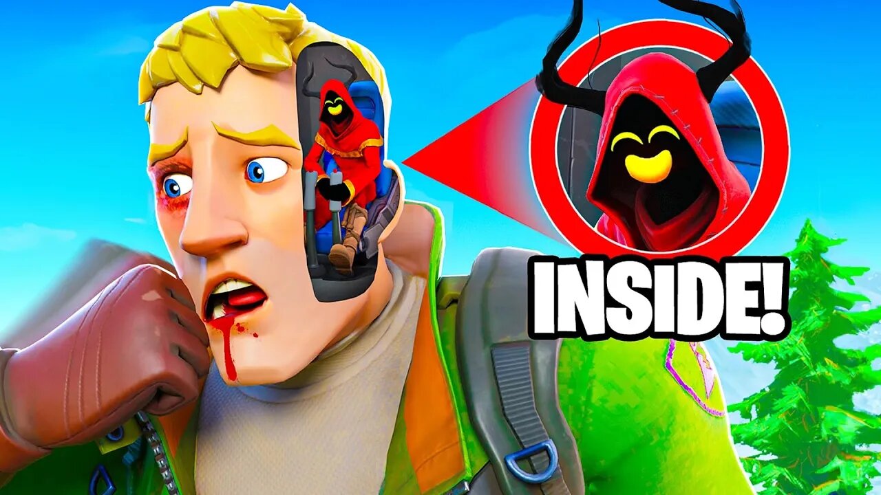 Fortnite, But I MIND CONTROL My Friend!