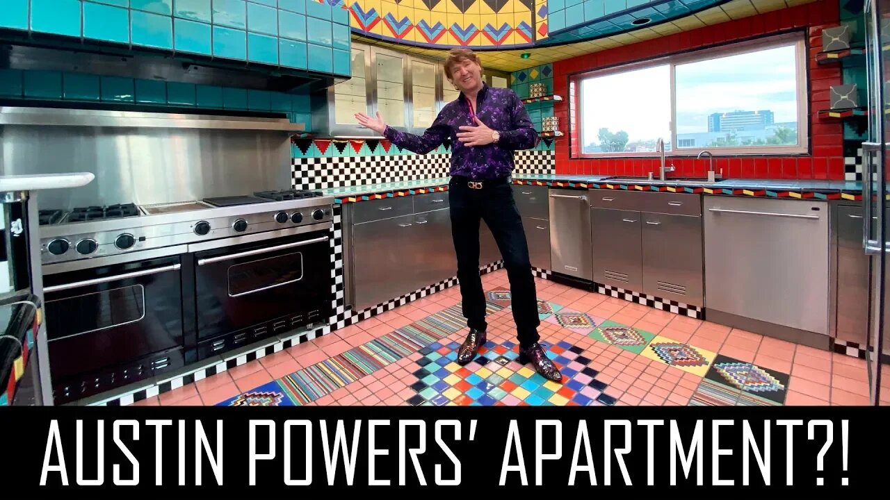 THE WILDEST APARTMENT IN BEVERLY HILLS (AUSTIN POWERS)!!