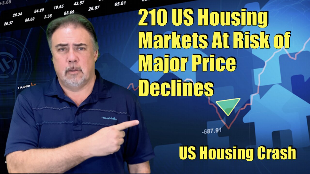 Housing Bubble 2.0 - 210 US Housing Markets at Risk for Major Price Decline - US Housing Crash