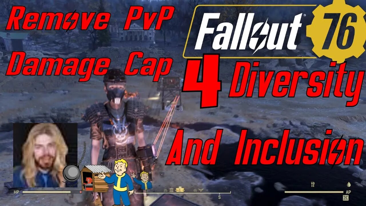 Remove The PvP Damage Cap To Allow More Diversity And Inclusion In Fallout 76