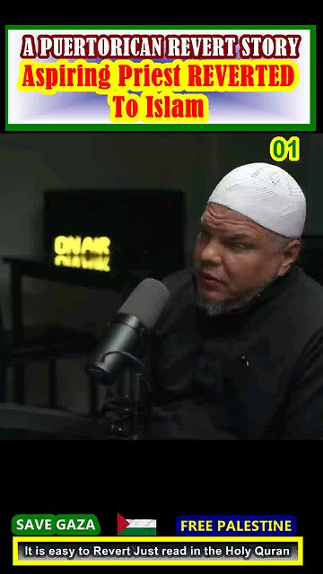 A PUERTORICAN Aspiring Priest REVERTEDTo Islam 01 #why_islam #whyislam #whatisislam #Muslim #islam
