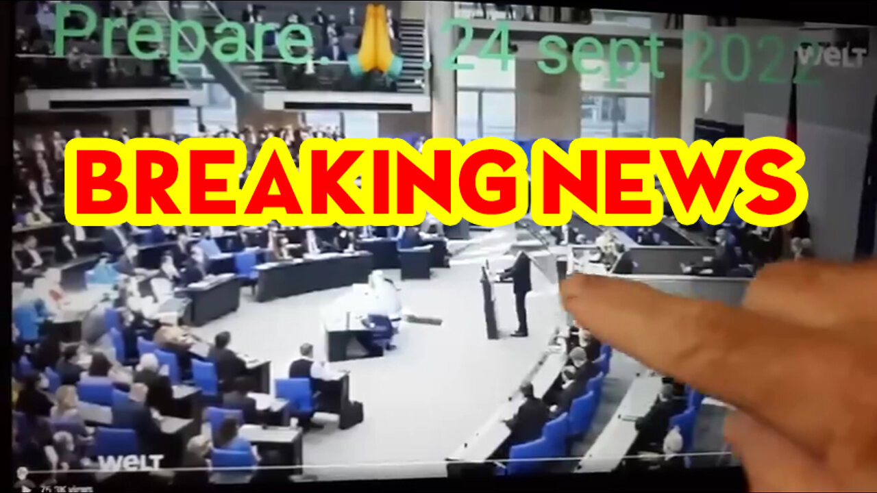 Warning!!! September 24th Will Be A Day To Remember....German Politician Warns The World