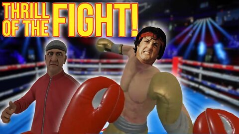 (HILARIOUS) CALL ME ROCKY!! (thrill of the fight VR boxing)