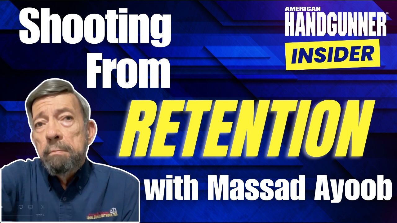 What You Need to Know About Shooting From Retention with Massad Ayoob