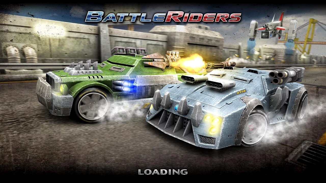 Lets Play Battle Riders PC ep 1 - Single Race - Battle Race Gameplay