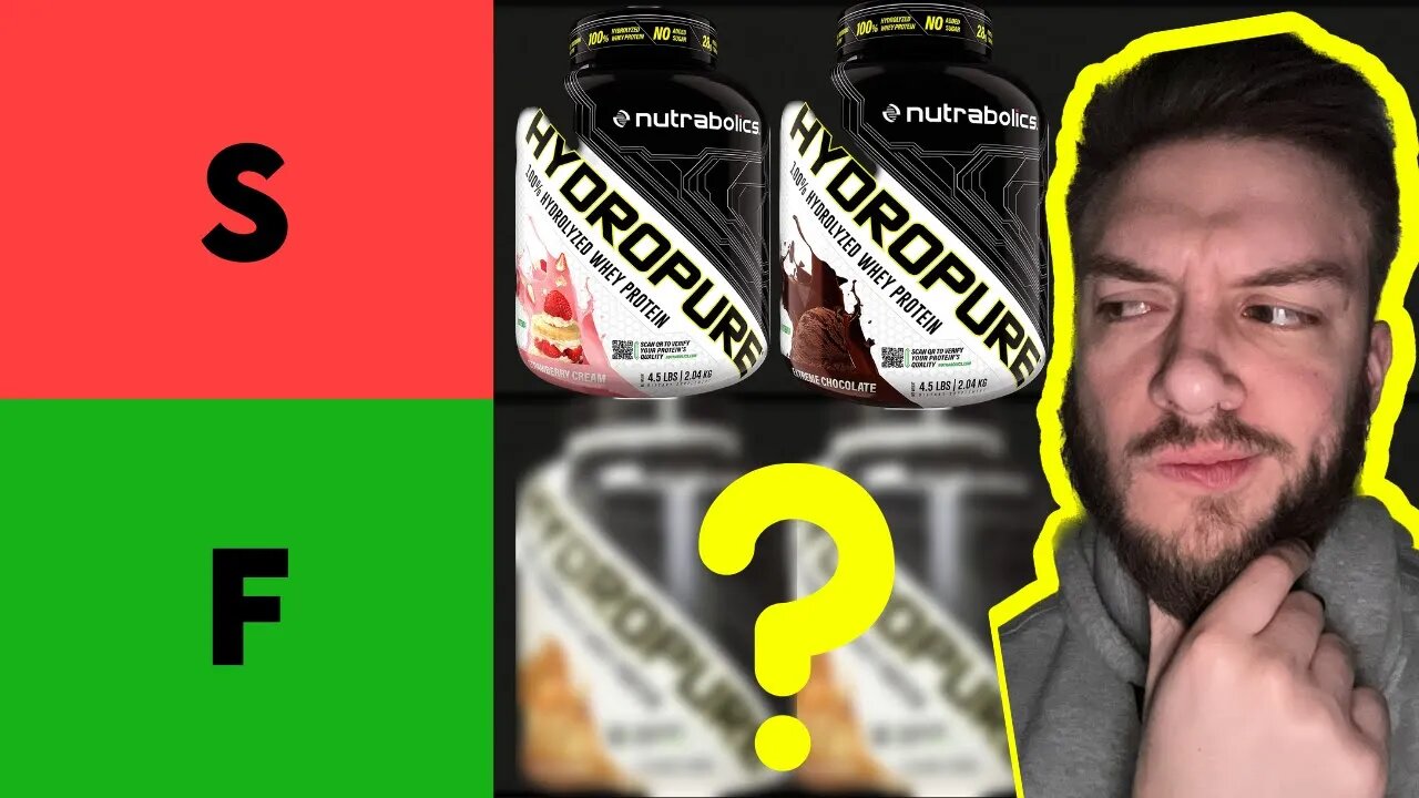 BEST Nutrabolics Hydropure Protein Flavor Tier List