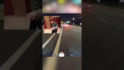 Crazy Civic Driver Vs Biker! #shorts #closecalls #motorcycle