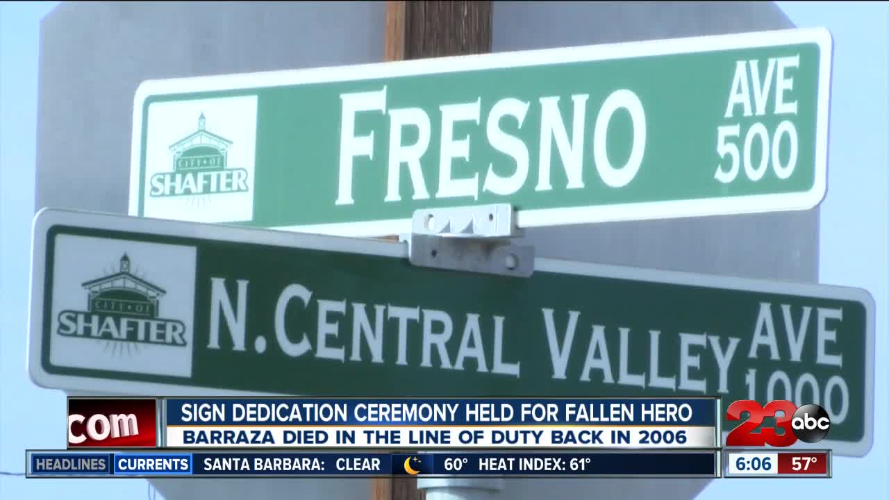 State Highway Dedicated to Fallen Hero