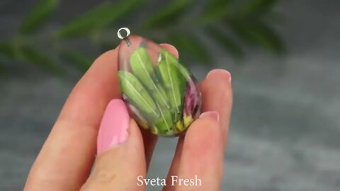 AMAZING DIY IDEAS FROM EPOXY RESIN / 20 COLORFUL EPOXY RESIN Green paradise