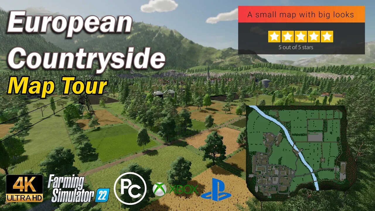 European Countryside | Map Review | Farming Simulator 22