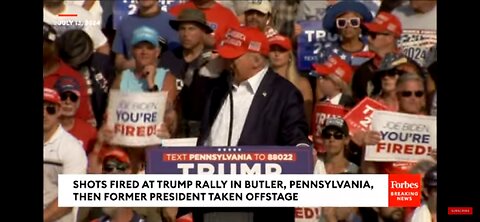 ☆ BREAKING ☆ SHOTS FIRED AT TRUMP RALLY TODAY