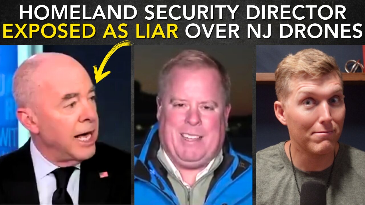 Biden Homeland Security Director CAUGHT LYING Over NJ Drones