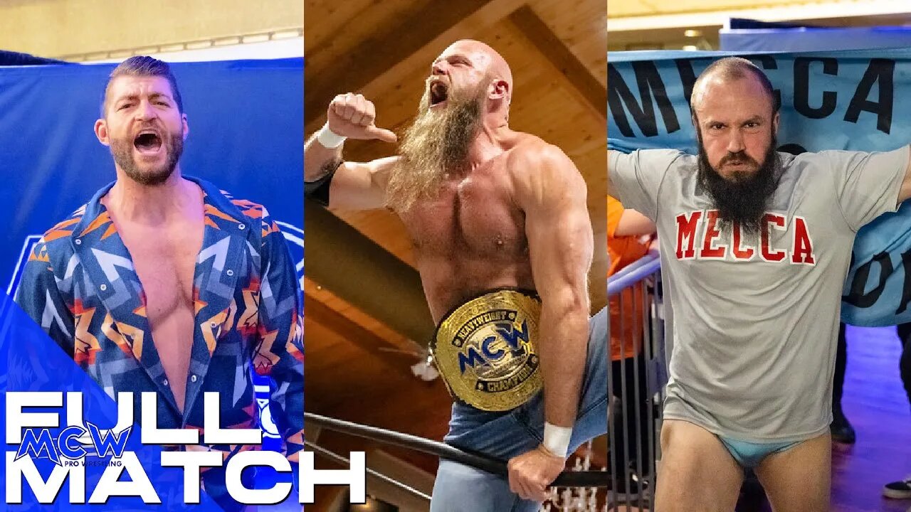 FULL MATCH - Dak Draper vs Ken Dixon vs Brian Johnson - Triple Threat Match