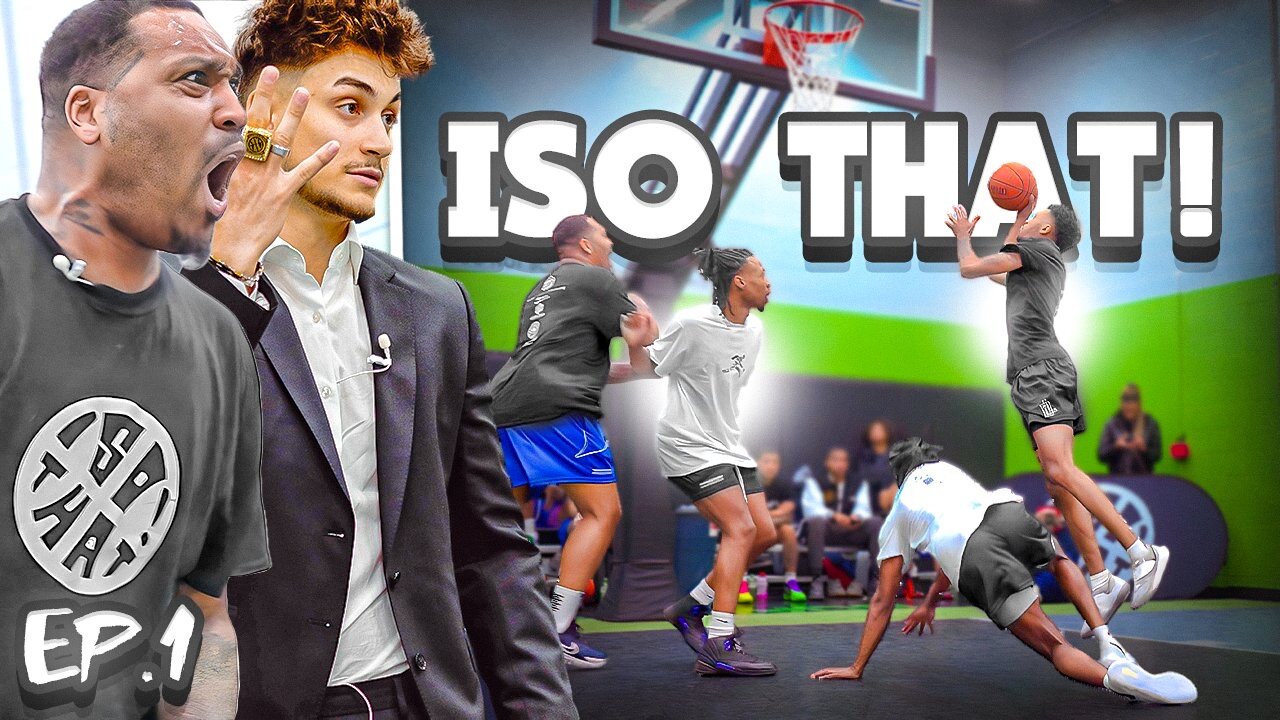 I'M REALLY HIM! | 39 YEAR OLD HOOPER ABSOLUTELY EMBARRASSES 2 PRO HOOPERS! | Iso That - Episode 1