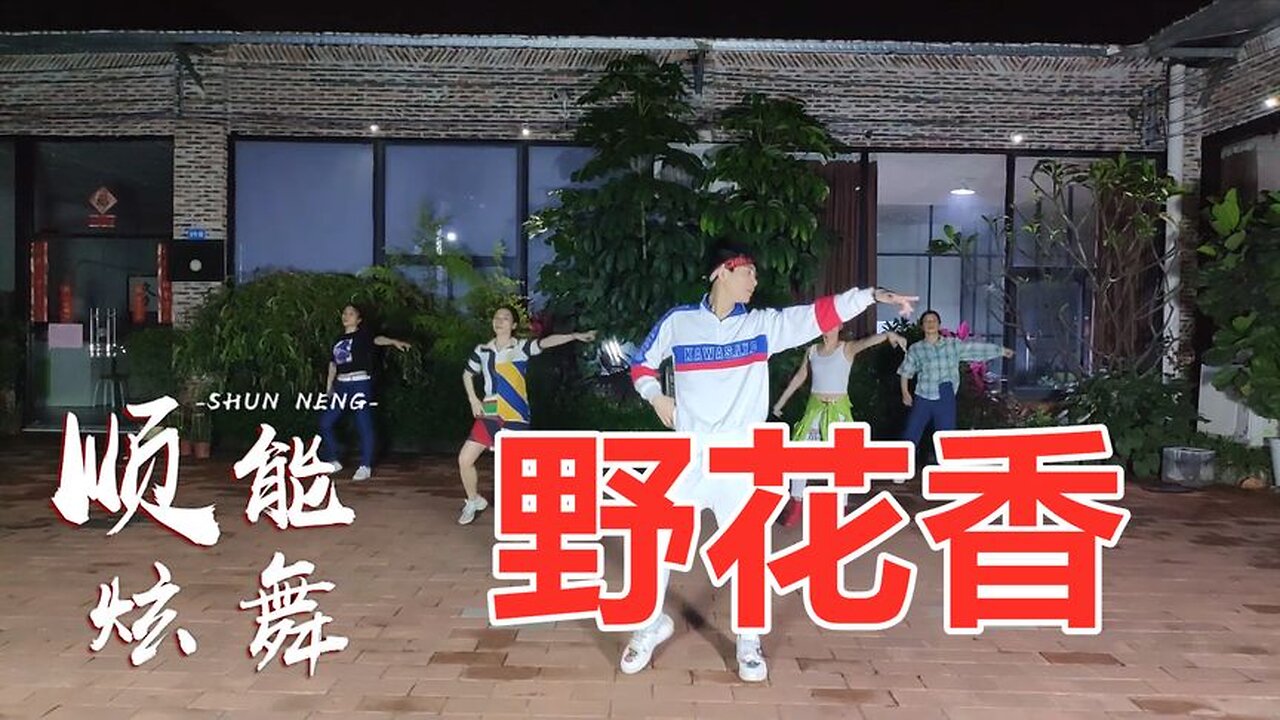 dj广场舞《野花香》草原天籁，豪迈大气，唱歌跳舞我们一醉到天亮【顺能炫舞团】