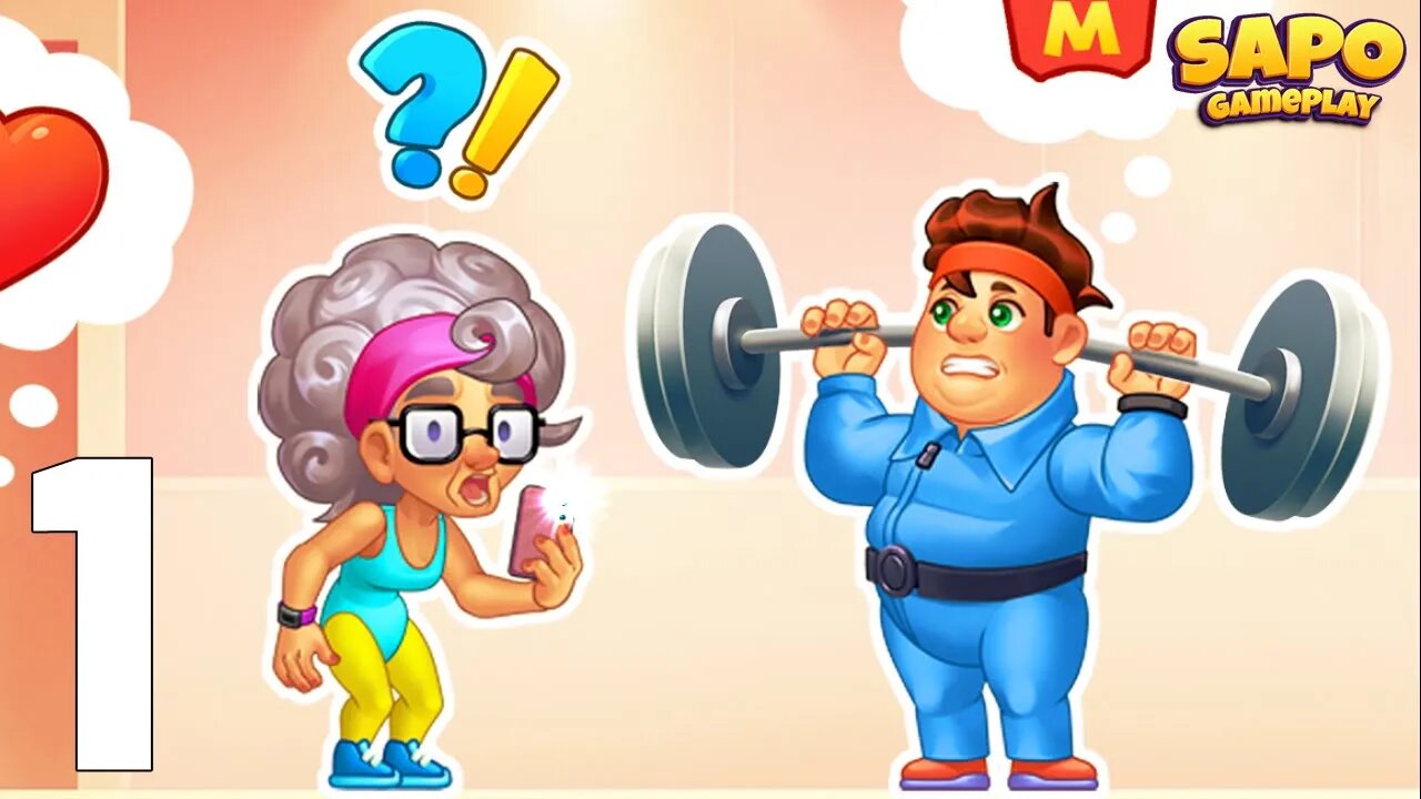 Gym Mania - Gameplay Part 1 (Android/IOS) SapoGamePlay - Jogos Android