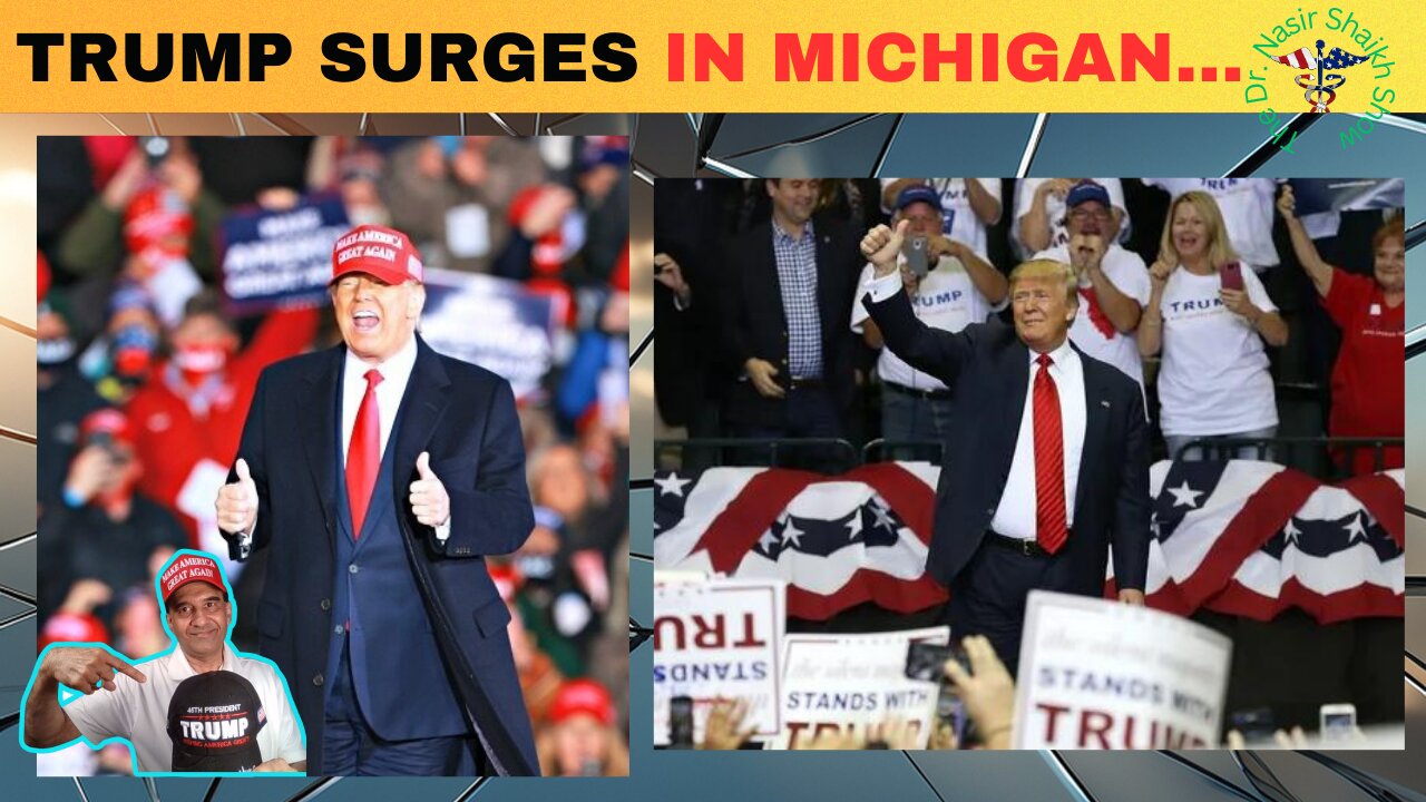 Breaking News: Trump Surges Ahead of Biden in Michigan Latest Updates