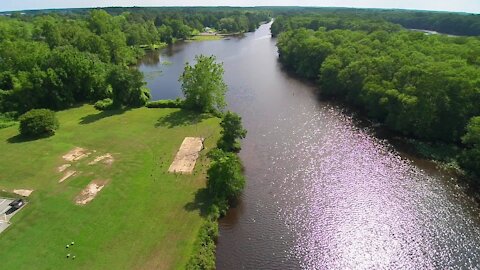 Snow Hill Maryland (Aerial)