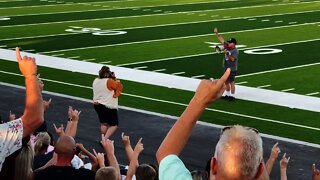 The Howe Community Pep Rally ceremonies and finale