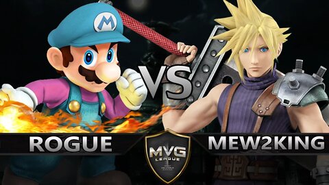 Mew2King (Cloud) vs RoguePenguin (Mario) - Exhibition