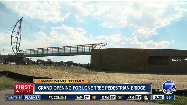 Grand opening for Lone Tree pedestrian bridge