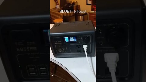 Making toast with the BLUETTI-CA6180 #offgrid #BLUETTI
