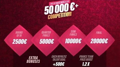 ROYALTIZ 🚀! EVENT 💰 COUPE 🏆 DU MONDE 🌎 !