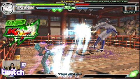 (PS2) KOF Maximum Impact Reg A - 02 - Team 2 - Alba Meira, Soiree Meira, Luise Meyrink - Hard Mode..