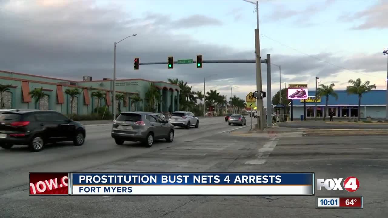 Ft. Myers prostitution bust nets 4 men