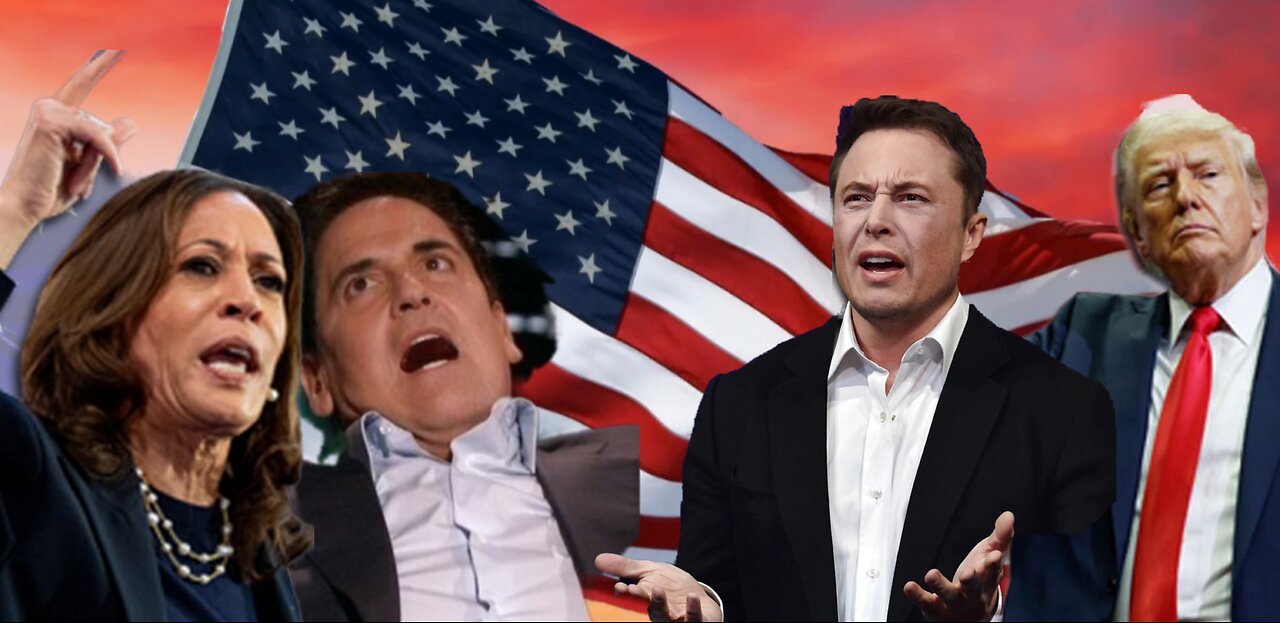 Elon Musk VS Mark Cuban On Trump VS Kamala Election