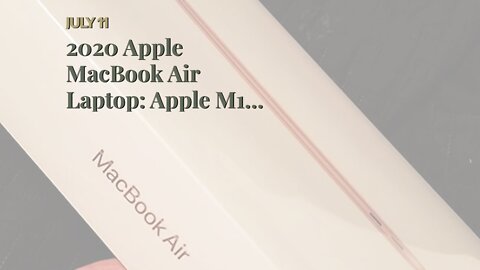 2020 Apple MacBook Air Laptop: Apple M1 Chip, 13” Retina Display, 8GB RAM, 256GB SSD Storage, B...