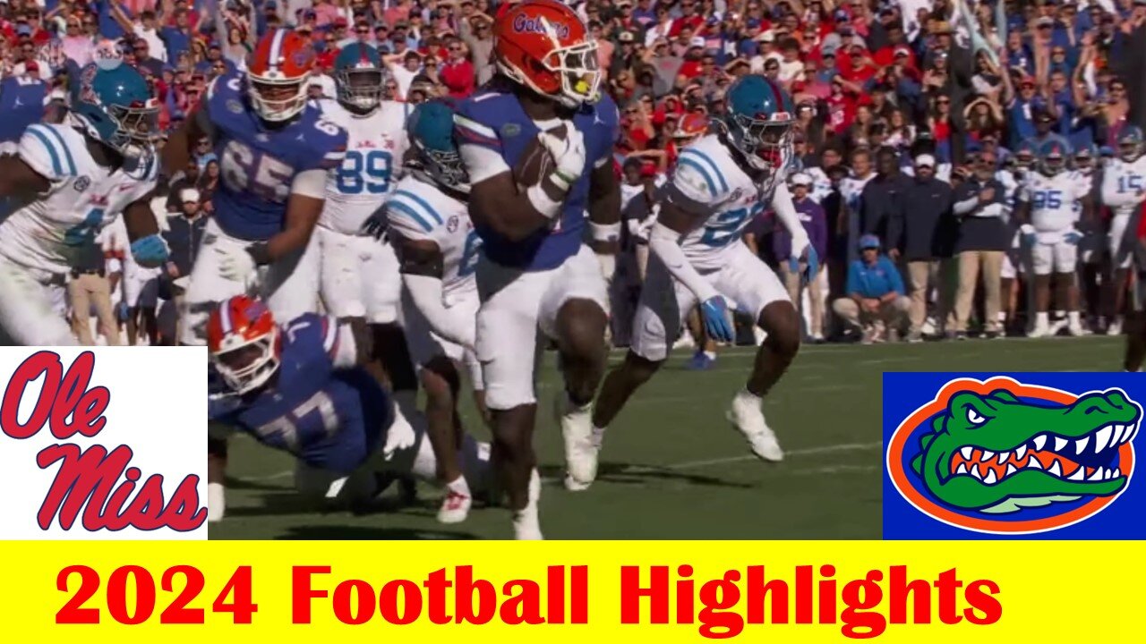 #9 Ole Miss vs Florida Football Game Highlights 11 23 2024