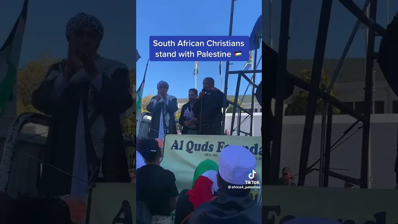 How South African Christians Stand With Palestine