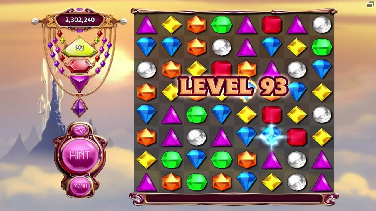 Bejeweled 3 - Endless Zen - Levels: 91-100