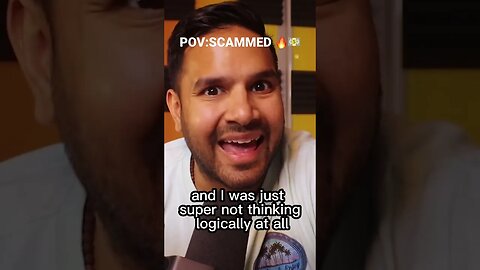 The feeling of getting scammed #askabhinav #shorts #business