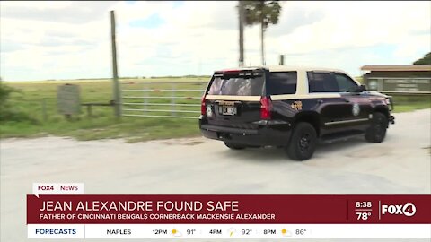 Jean Alexandre found safe