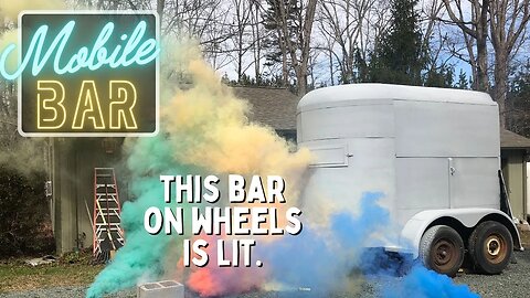 Local bar closed, so Man builds his own - Mobile Bar Build Ep.8