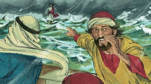Kaqchikel Xenacoj - Matthew 14:22-36 “Jesus walks on water” [cakX]