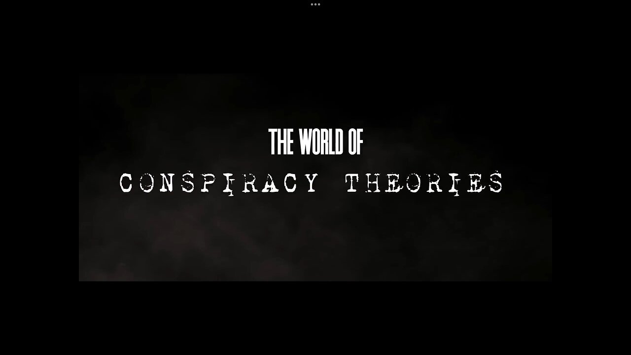 The world of conspiracy theories EP-1 |theredpilltheorist