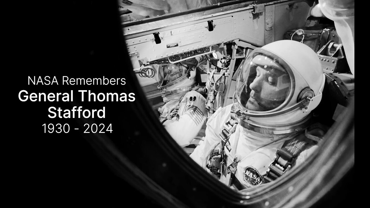 NASA Remembers Legendary Astronaut Thomas Stafford