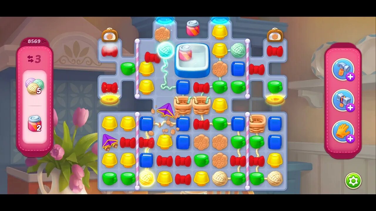 Playrix Homescapes Gameplay Walkthrough Level 8569