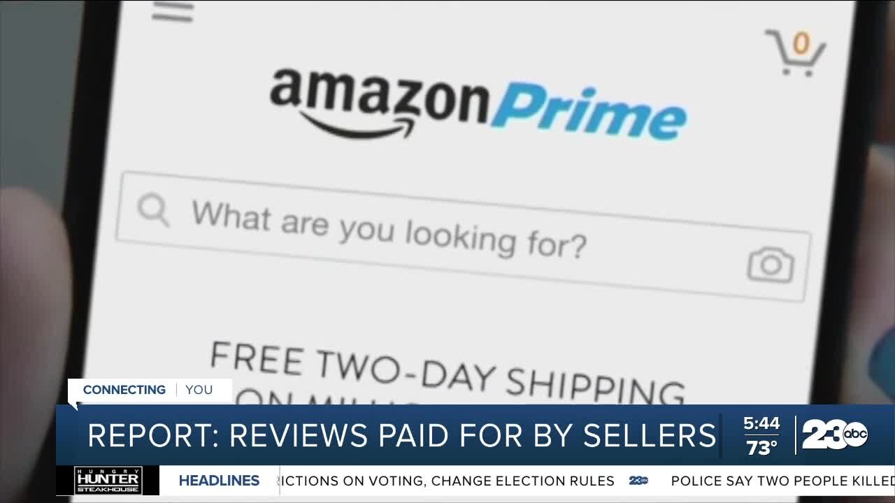 Report: Online reviews paid for by sellers