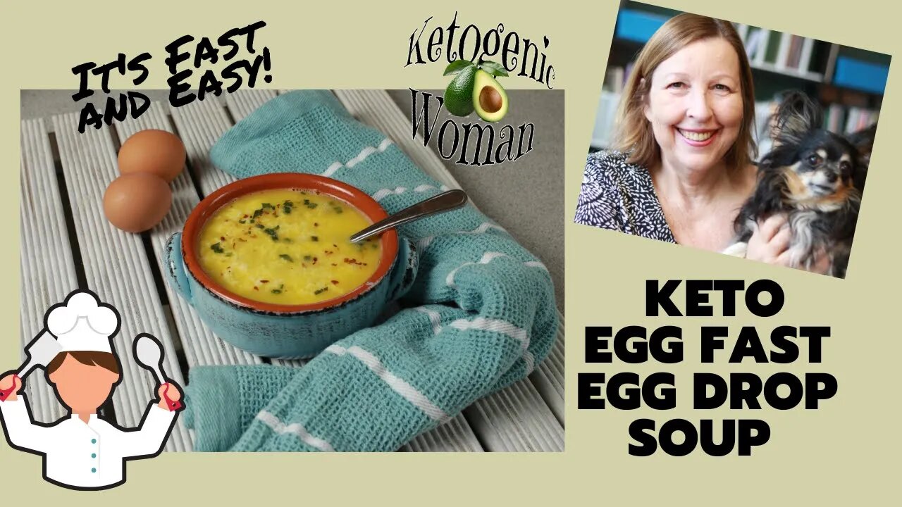 Keto Egg Fast Egg Drop Soup