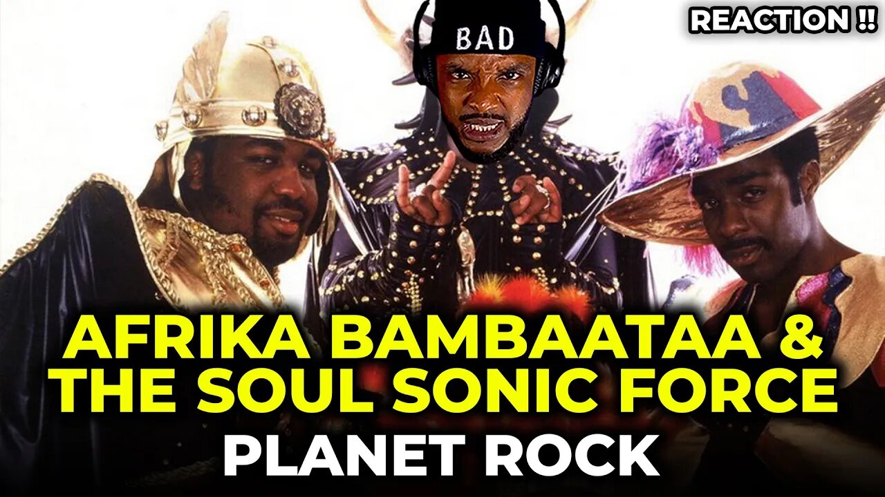 🎵 Afrika Bambaataa - Planet Rock REACTION
